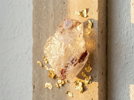 Pierres naturelles Pierre de Soleil Brute - Joie & Abondance Lumière - Essences Agape 59460690