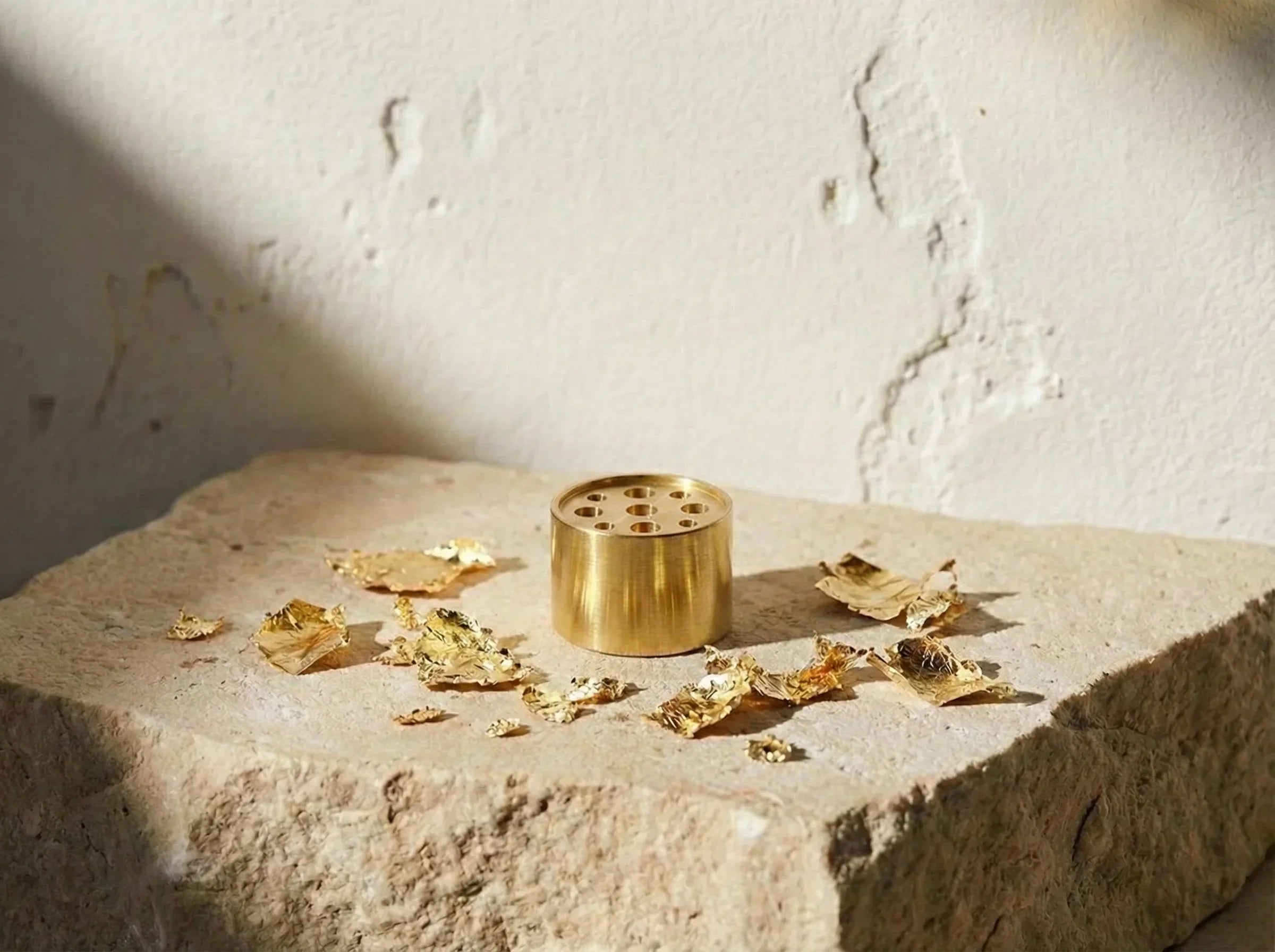 Porte encens 3 Trous Acier - Trinité, Versatilité & Design Zen - Essences Agape 21695061