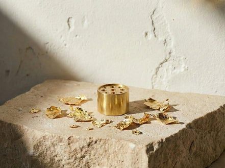 Porte encens 3 Trous Acier - Trinité, Versatilité & Design Zen - Essences Agape 21695061