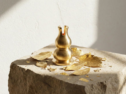 Porte encens Escargot Spirale - Chemin Infini, Légèreté & Cycle - Essences Agape 5191082