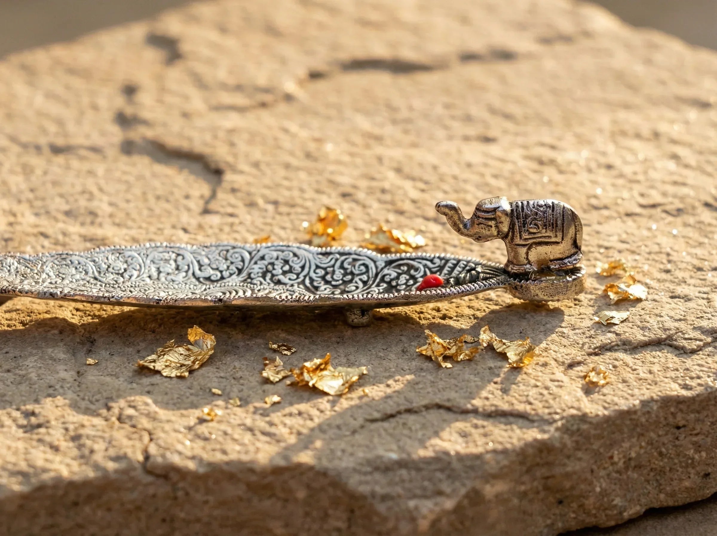 Porte encens Plume Argent - Légèreté, Message Céleste & Prière - Essences Agape 41233894