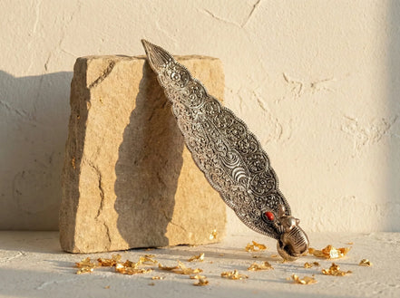 Porte encens Plume Argent - Légèreté, Message Céleste & Prière - Essences Agape 60946862