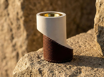 Portes bakhoor Céramique Blanche - Design, Pureté Absolue & Paix - Essences Agape 9055025