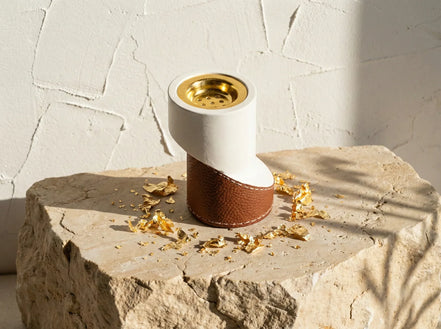 Portes bakhoor Céramique Blanche - Design, Pureté Absolue & Paix - Essences Agape 66552918