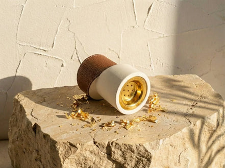 Portes bakhoor Céramique Blanche - Design, Pureté Absolue & Paix - Essences Agape 87584891