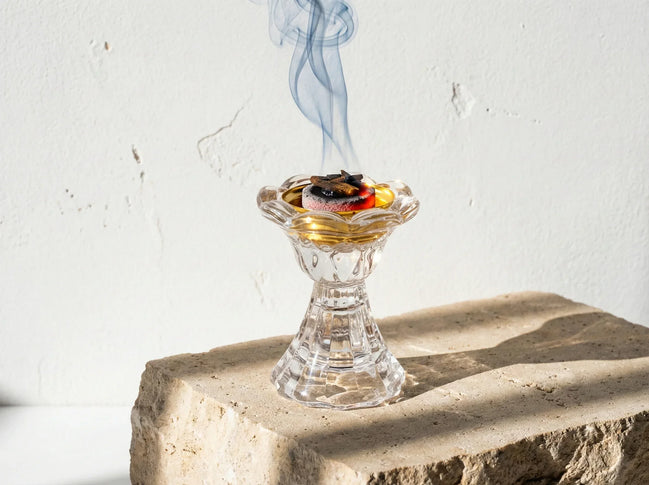 Portes bakhoor Verre Épais - Pureté Cristalline & Lumière Absolue - Essences Agape 74479730