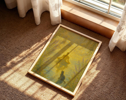 Poster développement personnel, méditation, peinture française, yoga - Essences Agape 16475287