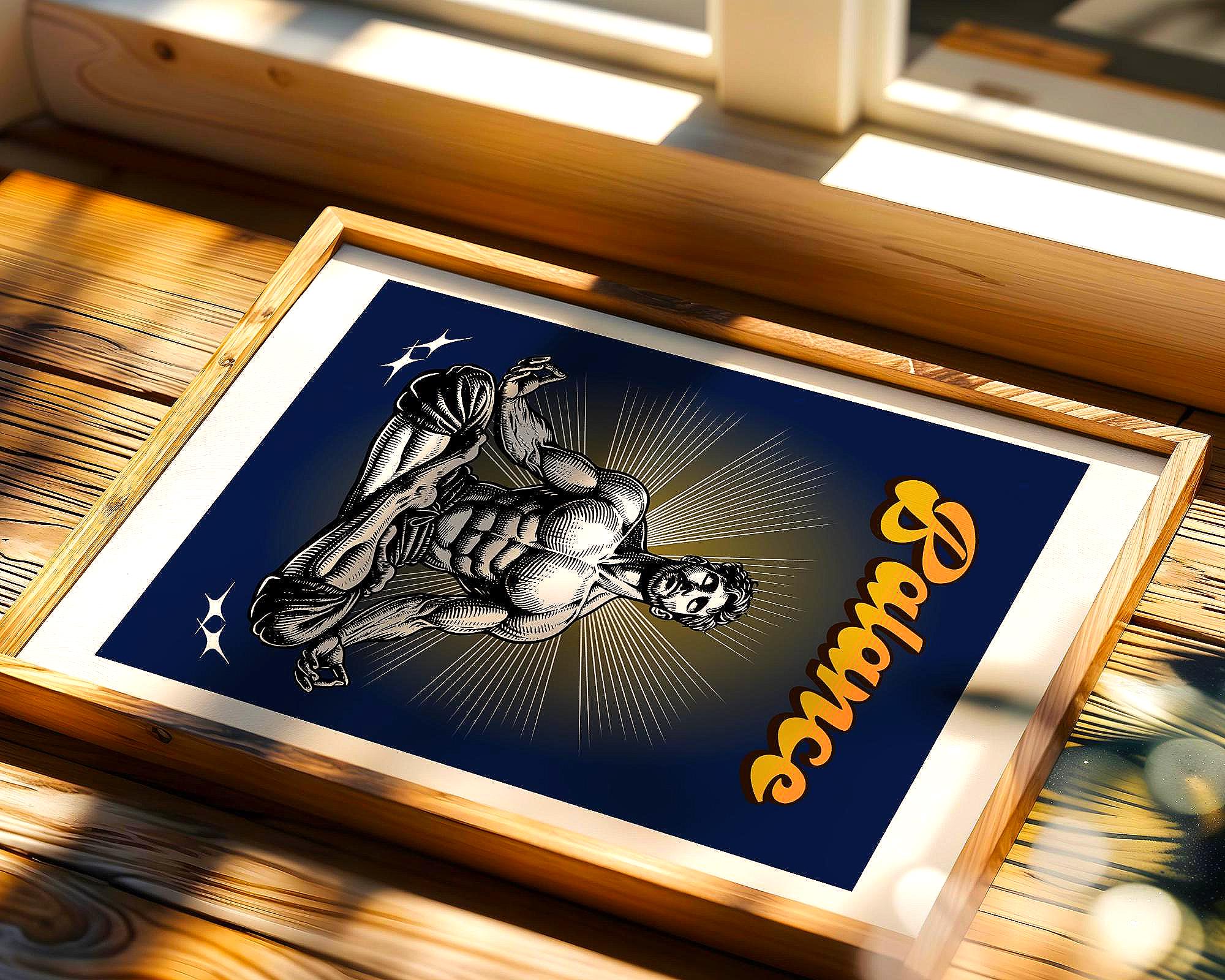 Poster méditation affiche, art spirituel, pensée positive, poster yoga - Essences Agape 41544414