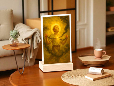 Présentoir chaîne guérison libération spirituelle, tableau ésotérique - Essences Agape 63343142