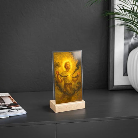 Présentoir chaîne guérison libération spirituelle, tableau ésotérique - Essences Agape 20151059