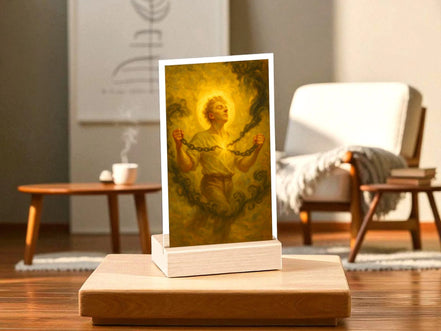 Présentoir chaîne guérison libération spirituelle, tableau ésotérique - Essences Agape 5882213