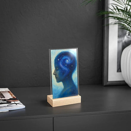 Présentoir overthink esprit galaxie intérieure, tableau ésotérique - Essences Agape 14297189