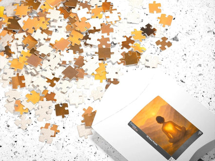 Puzzle 500 pièces foi croyance, puzzle amour guérison, ésotérique - Essences Agape 78161624