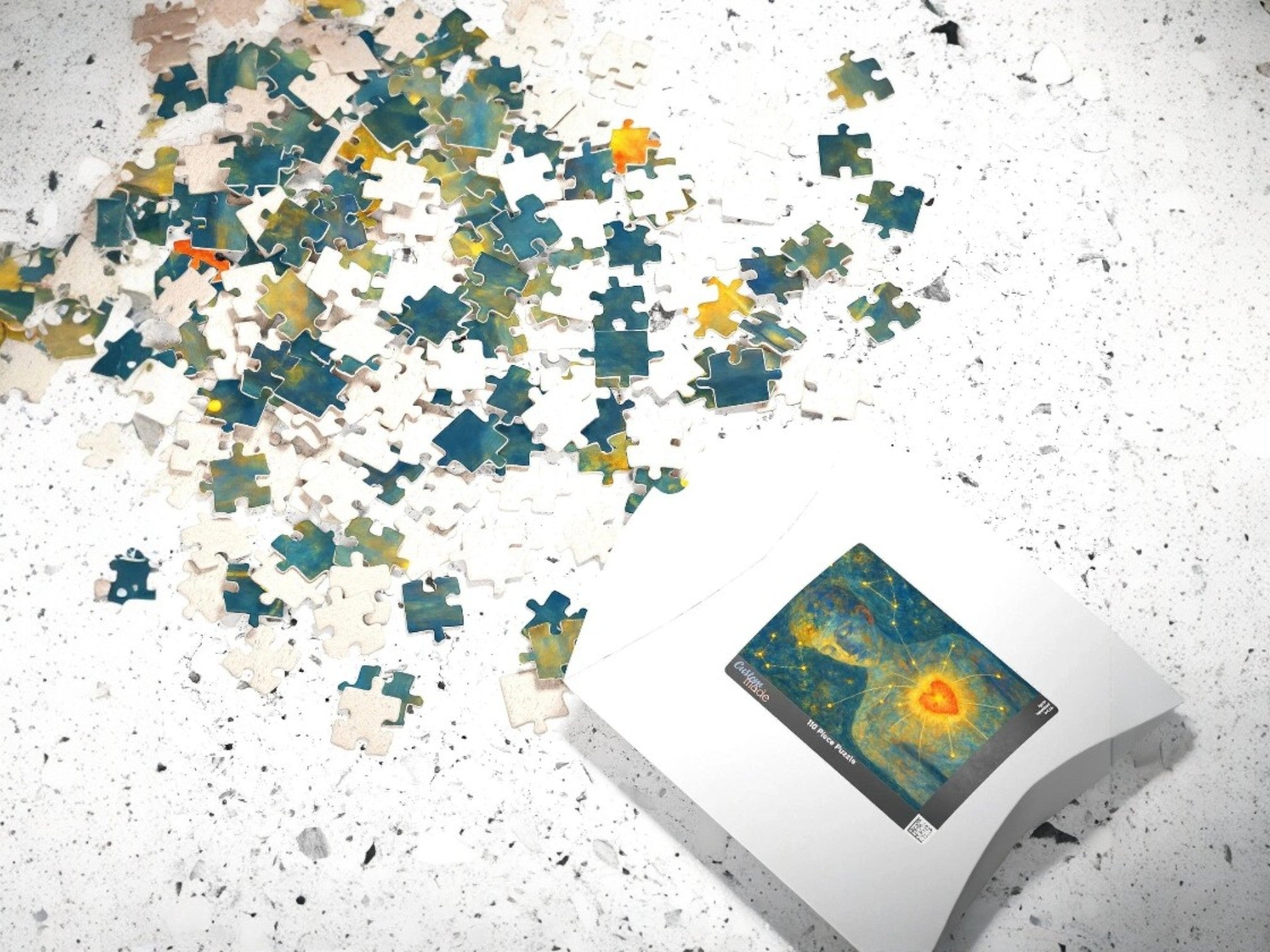 Puzzle peinture amour, puzzle guérison 500 pièces, puzzle ésotérique - Essences Agape 50666039