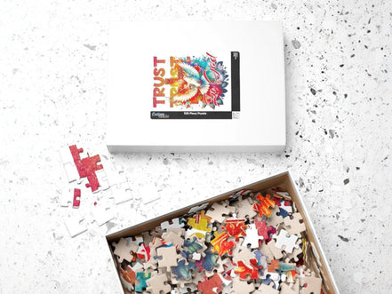 Puzzle peinture dieu, divin trust 500 pièces, puzzle ésotérique cadeau - Essences Agape 43047002