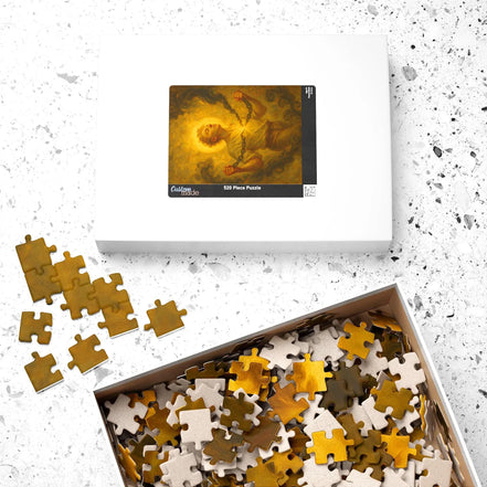 Puzzle peinture libération chaîne, 500 pièces, puzzle ésotérique - Essences Agape 27834750