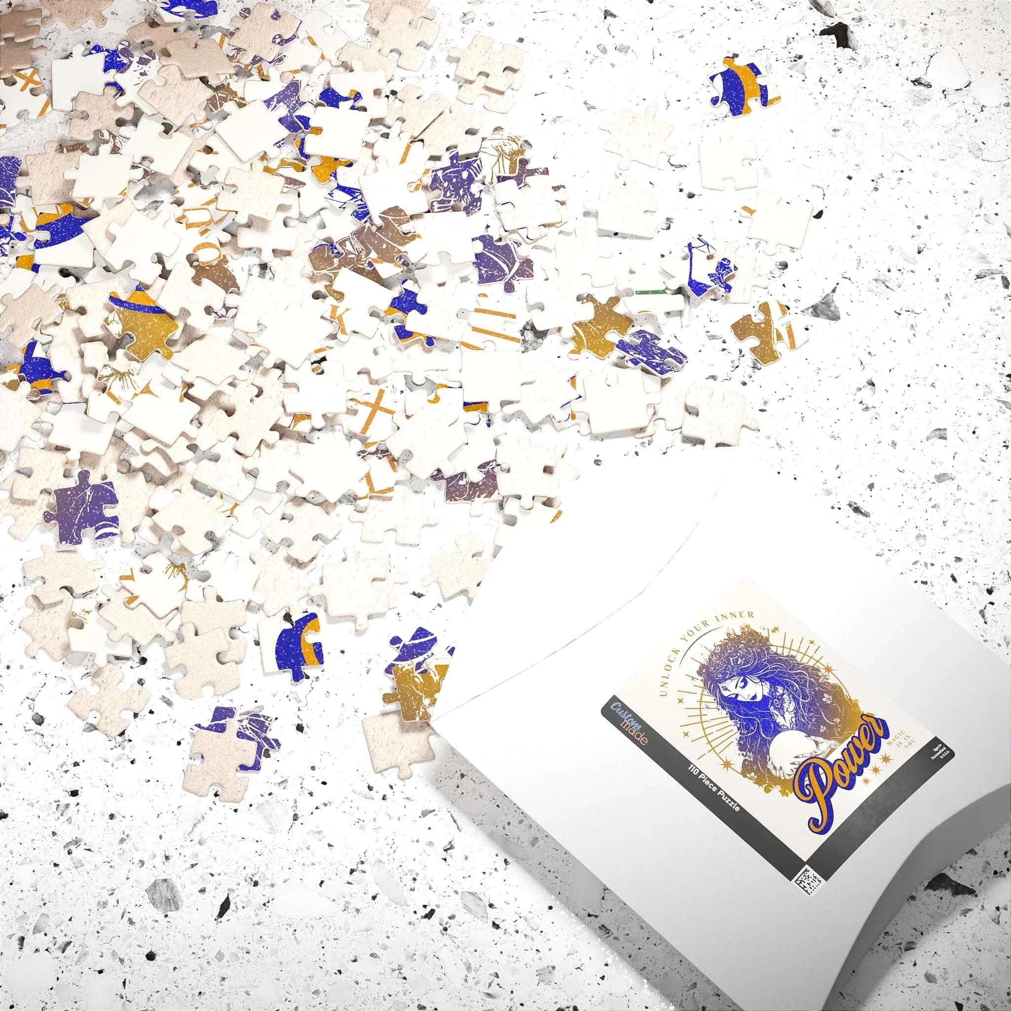 Puzzle peinture sorcière magie 500 pièces, puzzle ésotérique religieux - Essences Agape 74253954