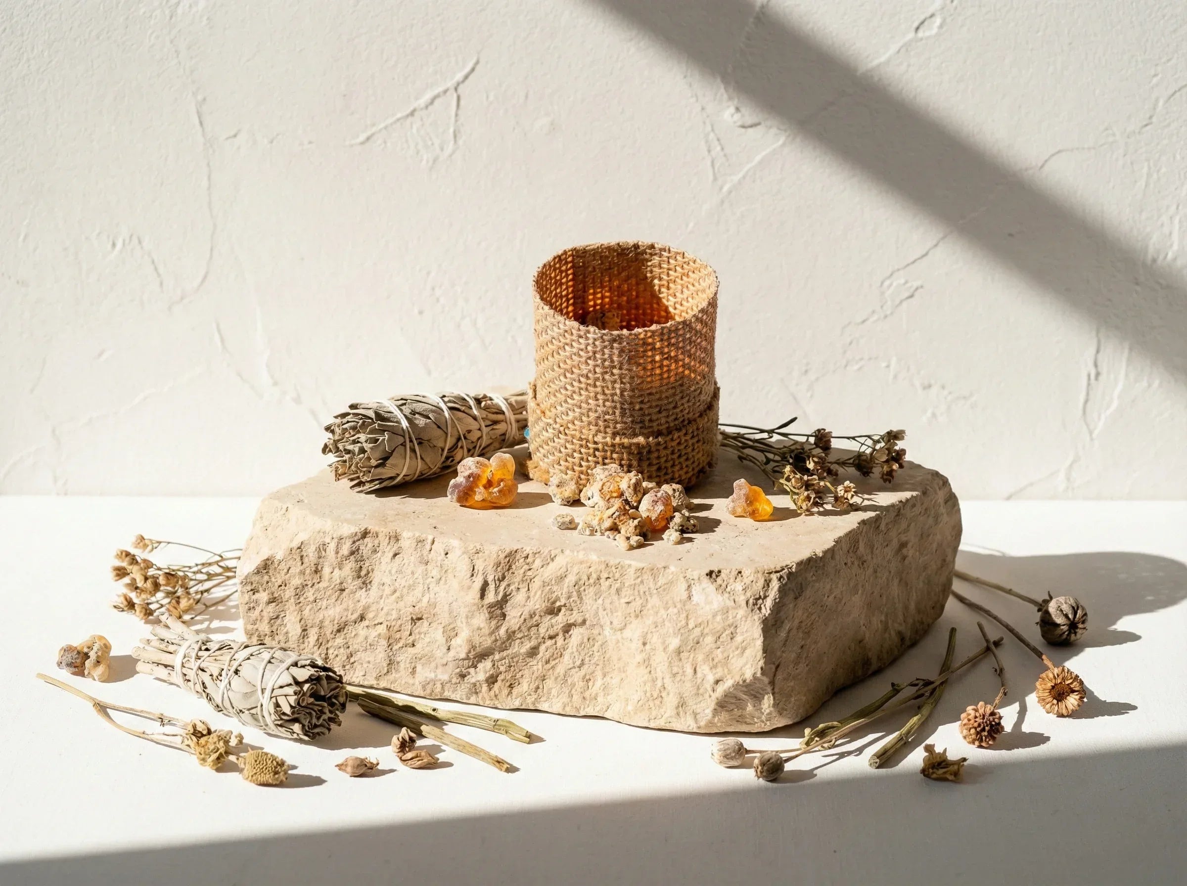 Résine d'encens naturelle Sauge mature - Pureté, Paix et Sérénité - Essences Agape 3073815