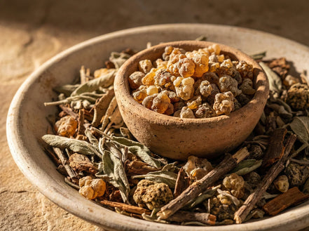 Résine d'encens naturelle Sauge mature - Pureté, Paix et Sérénité - Essences Agape 48011321