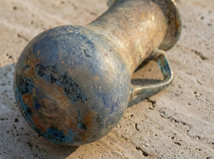 Reproduction verre antique Pichet Cosmique - Mystère & Profondeur - Essences Agape 51218292