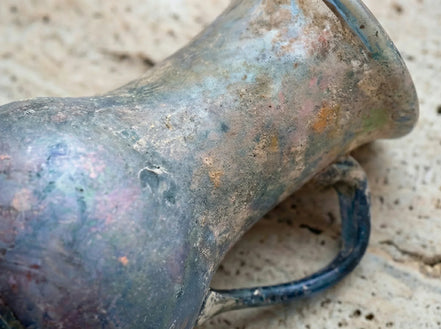 Reproduction verre antique Pichet Cosmique - Mystère & Profondeur - Essences Agape 34943414