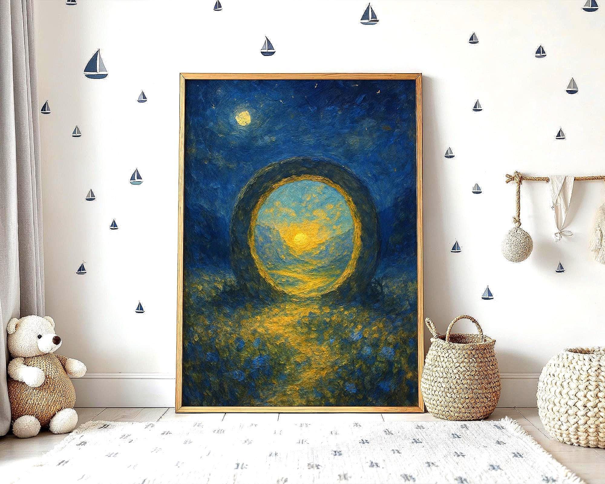 Santé mentale affiche, peinture spirituel, art de la manifestation - Essences Agape 22477325