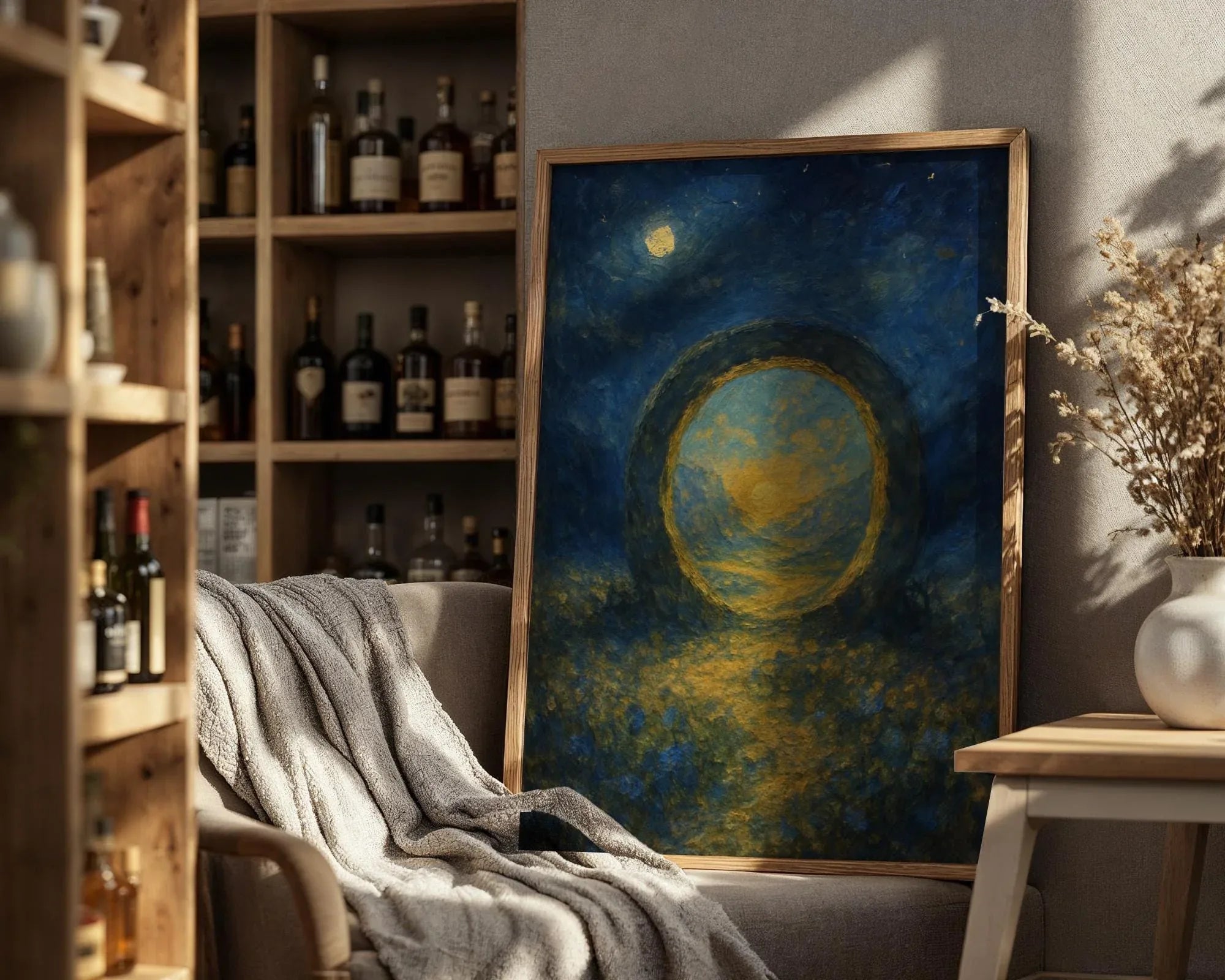 Santé mentale affiche, peinture spirituel, art de la manifestation - Essences Agape 90918682