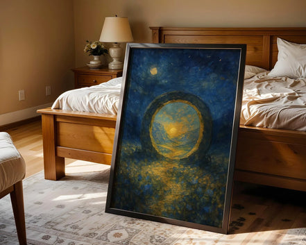 Santé mentale affiche, peinture spirituel, art de la manifestation - Essences Agape 38618467