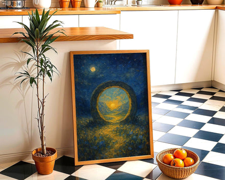 Santé mentale affiche, peinture spirituel, art de la manifestation - Essences Agape 22399140