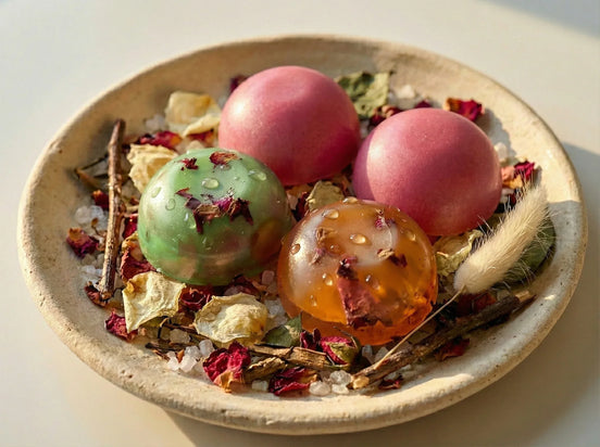 Savon artisanal bio Rose - Union, Beauté Florale et Équilibre - Essences Agape 89210495