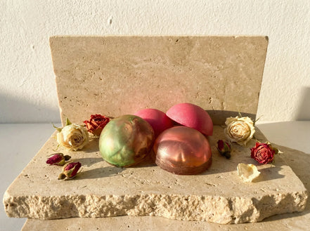 Savon artisanal bio Rose - Union, Beauté Florale et Équilibre - Essences Agape 80728892