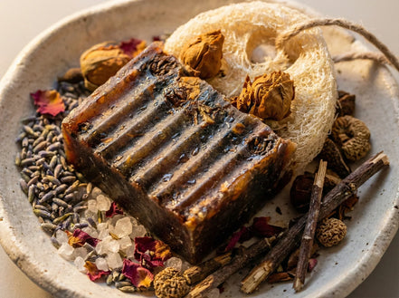 Savon artisanal bio Rose et sel - Harmonie, Tendresse et Beauté - Essences Agape 43848168