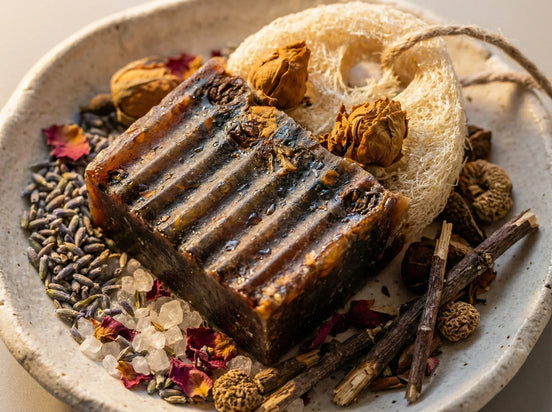 Savon artisanal bio Rose et sel - Harmonie, Tendresse et Beauté - Essences Agape 43848168