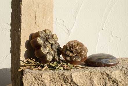 Savon fait maison Cèdre et Moringa - Vitalité et Trésor Végétal - Essences Agape 36828305