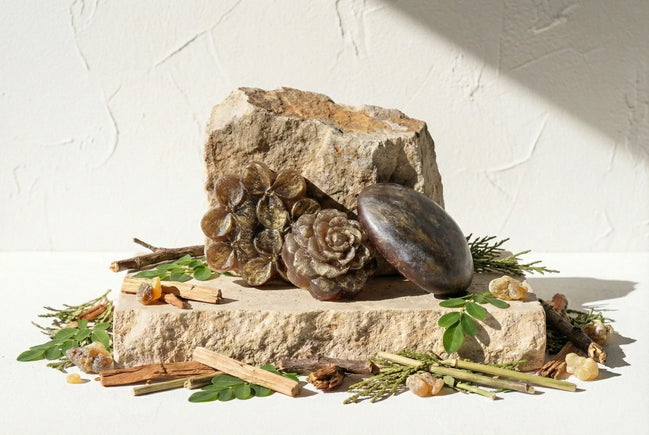 Savon fait maison Cèdre et Moringa - Vitalité et Trésor Végétal - Essences Agape 7262729