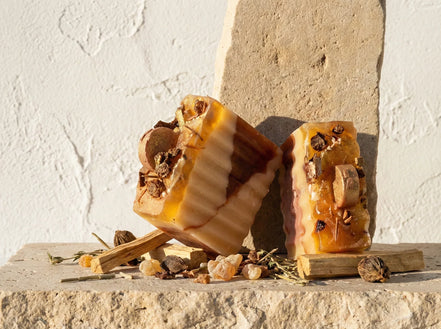 Savon fait maison Palo Santo et Louban - Protection Totale Lieu - Essences Agape 59320731