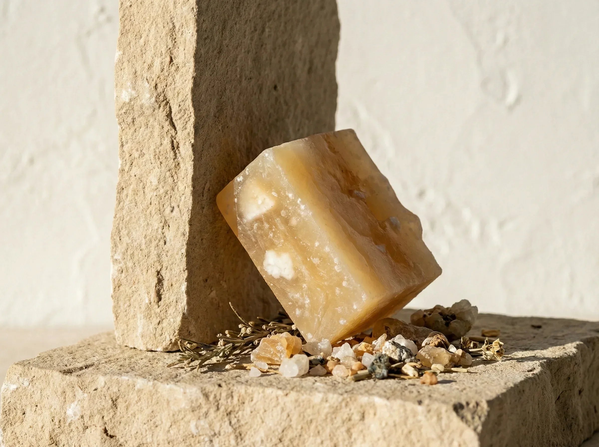 Savon guérison Alun et sel - Mystère et Ancrage Minéral Puissant - Essences Agape 46587961