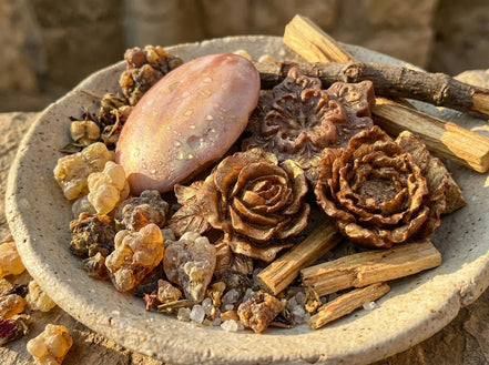 Savon guérison Louban, Myrrhe et Or - Purification Sacrée de l'Âme - Essences Agape 61221627