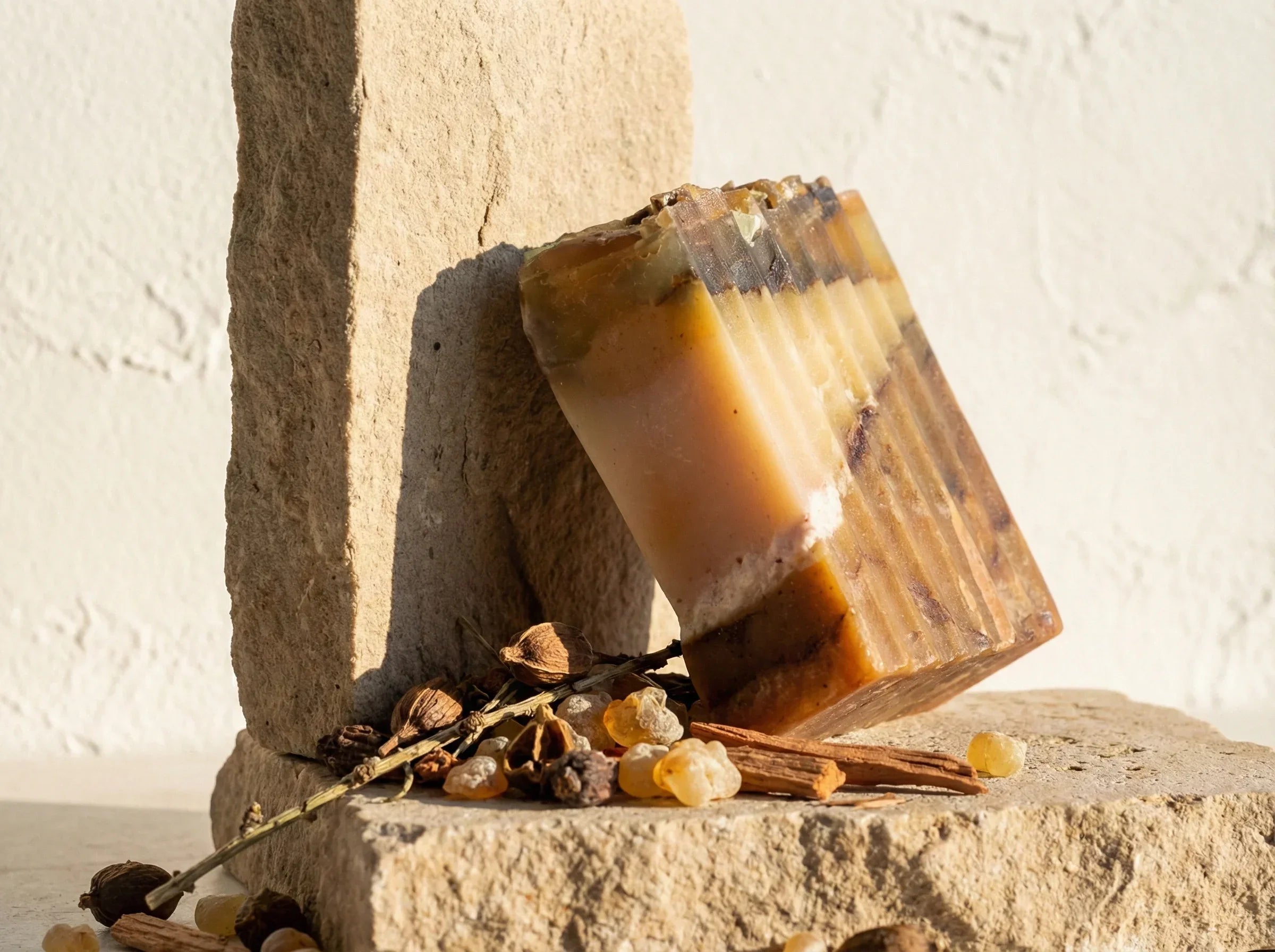 Savon pour le corps Cèdre et Musc - Force Intérieure et Ancrage - Essences Agape 35010152