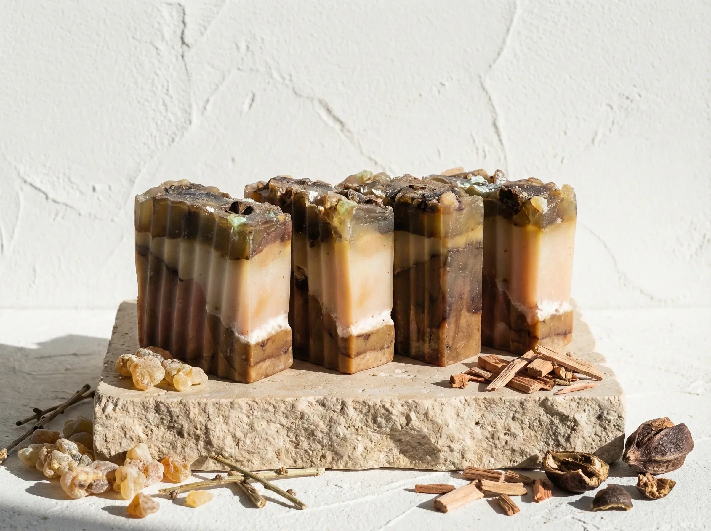 Savon pour le corps Cèdre et Musc - Force Intérieure et Ancrage - Essences Agape 77142519