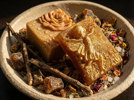 Savon pour le corps Musc - Douceur, Charisme et Énergie Vitale - Essences Agape 83673401