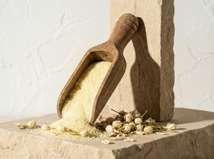 Sel Bain spirituel huile essentielle Jasmin - Nettoyage intérieure - Essences Agape 84316044