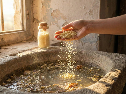 Sel Bain spirituel huile essentielle Jasmin - Nettoyage intérieure - Essences Agape 19631095