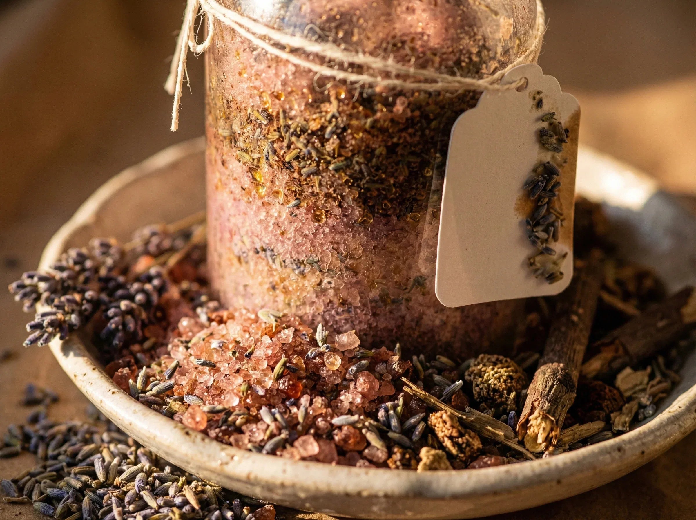 Sel Bain spirituel huile essentielle Lavande - Paix Intérieure Zen - Essences Agape 82500064