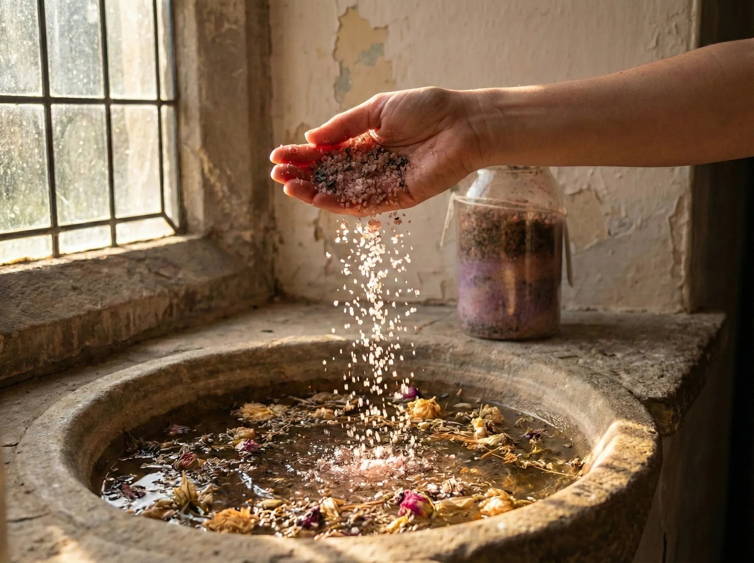 Sel Bain spirituel huile essentielle Lavande - Paix Intérieure Zen - Essences Agape 56293960