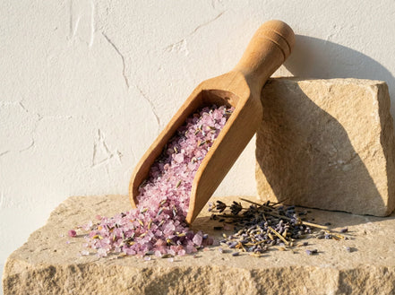 Sel Bain spirituel huile essentielle Lavande - Paix Intérieure Zen - Essences Agape 90917605