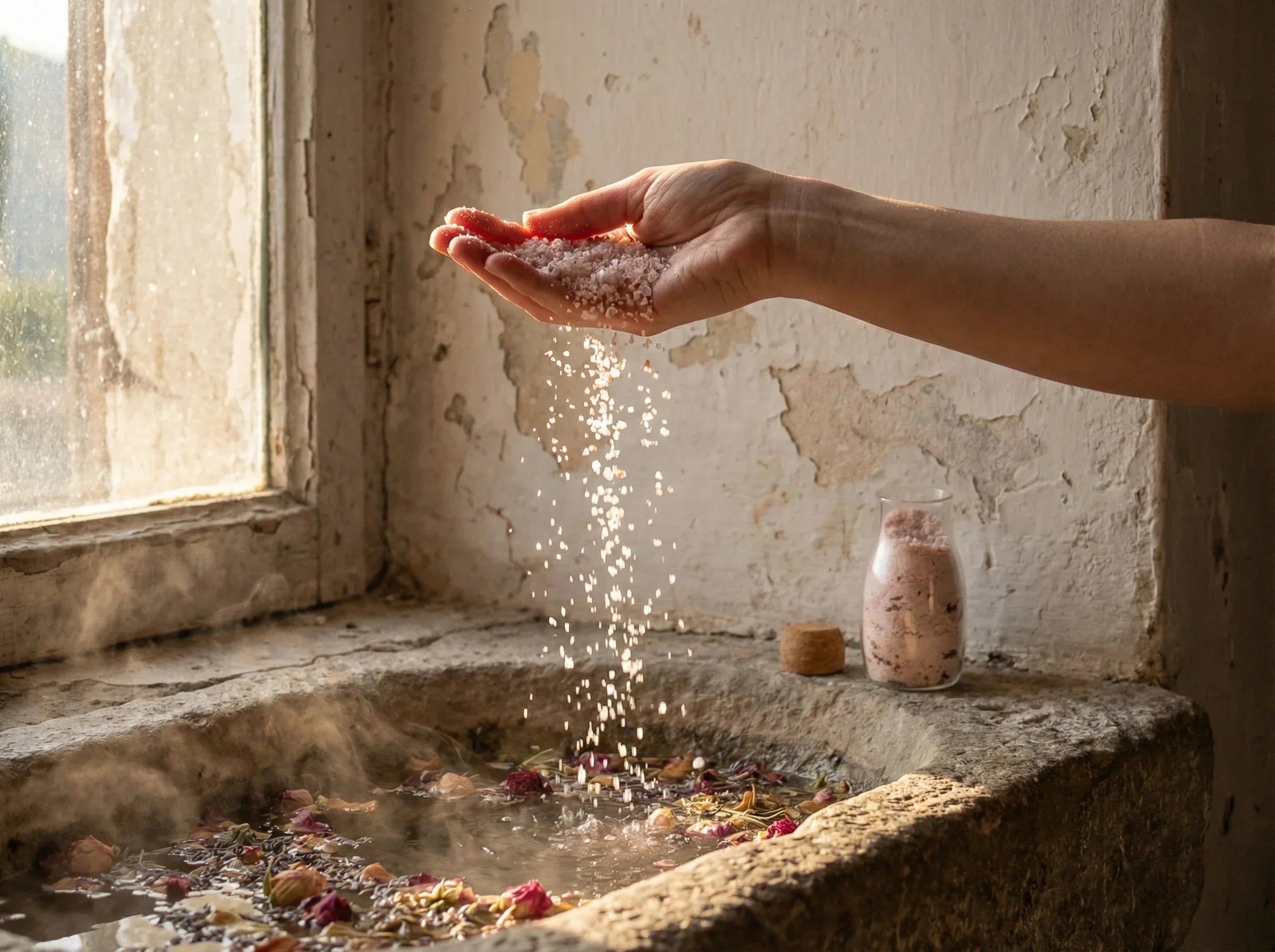 Sel Bain spirituel huile essentielle Rose Bergamote - Guérison Zen - Essences Agape 62714747