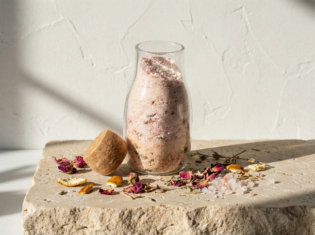 Sel Bain spirituel huile essentielle Rose Bergamote - Guérison Zen - Essences Agape 92679442