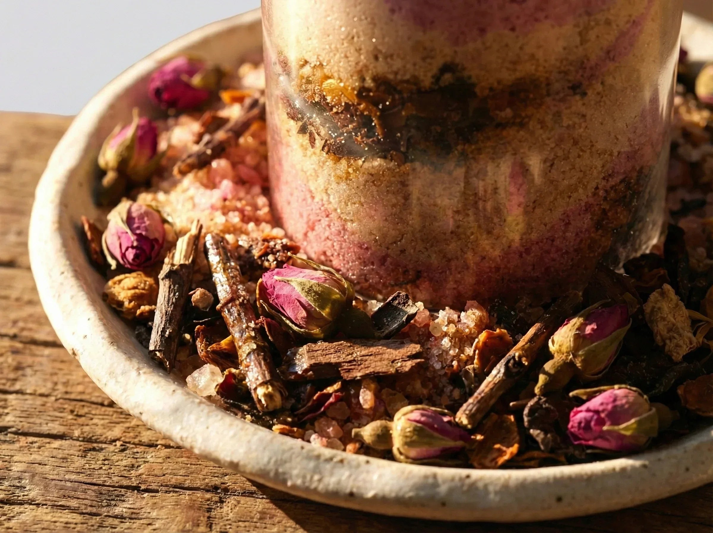 Sel Bain spirituel huile essentielle Rose - Harmonie du Cœur Pure - Essences Agape 12625265