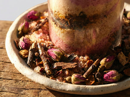 Sel Bain spirituel huile essentielle Rose - Harmonie du Cœur Pure - Essences Agape 12625265